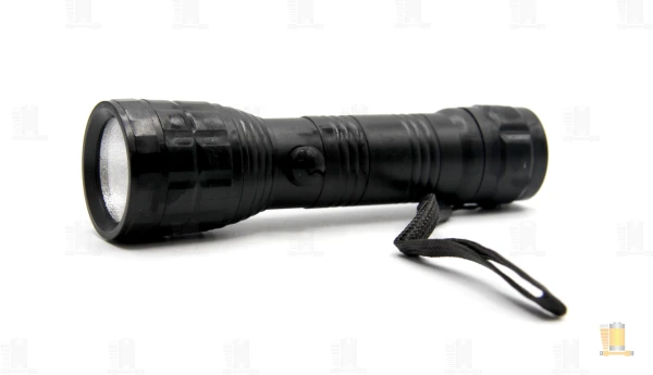 Фонарь универсальный Без бренда 7086 COB от батареек черный