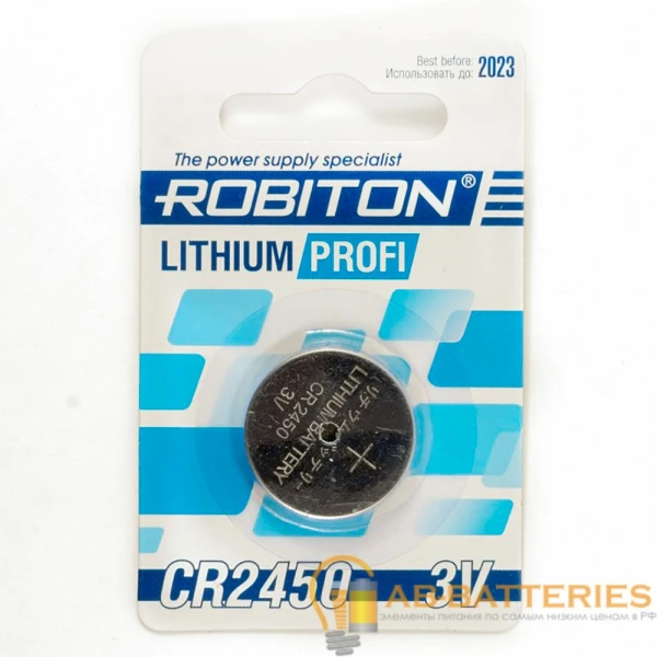 Батарейка ROBITON PROFI R-CR2450-BL1 CR2450 BL1 (1/40/1800)