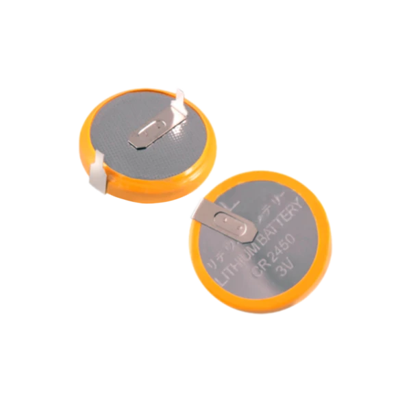 Батарейка ROBITON PROFI CR2450-HB5.5/20.5 3.0В с выводами под пайку BULK20, в упак 20 шт