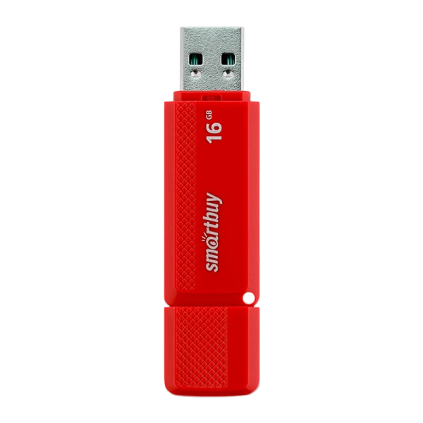Флеш-накопитель Smartbuy Dock 16GB USB2.0 пластик красный