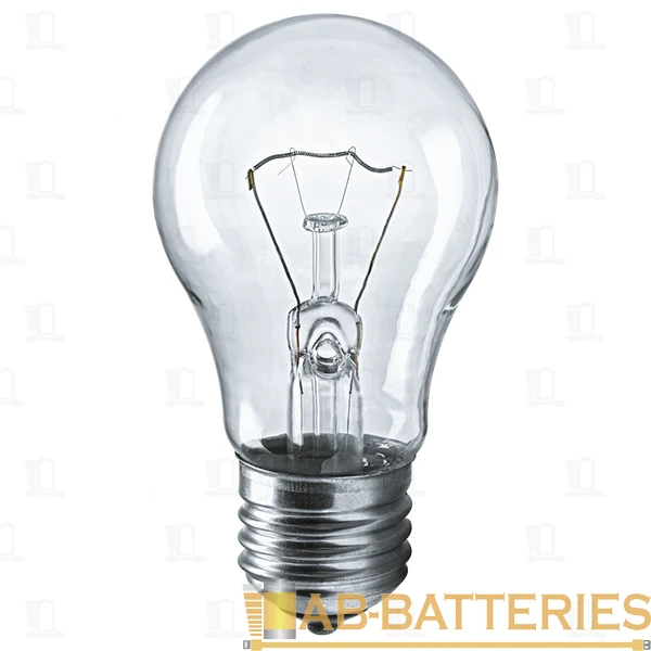 Лампа накаливания Navigator E27 75W 230V груша прозрачная (1/10/100)