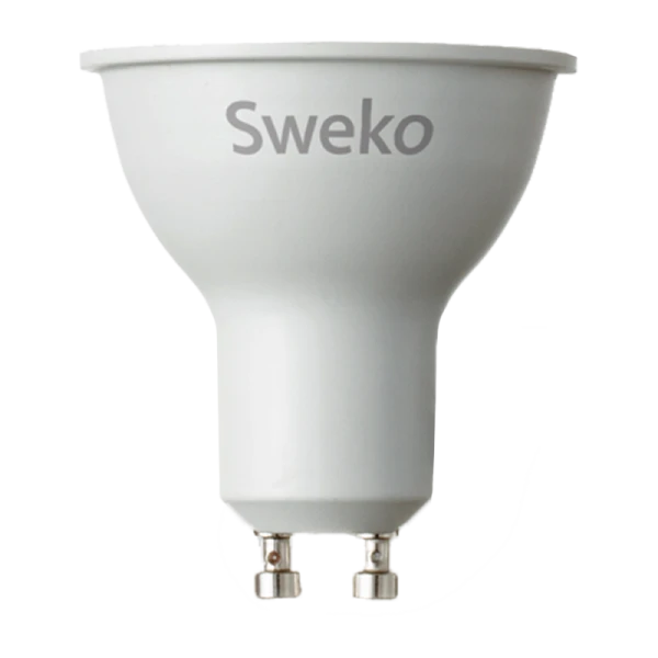 Лампа светодиодная Sweko RAP16 GU10 10W 3000К 230V (1/5/100)