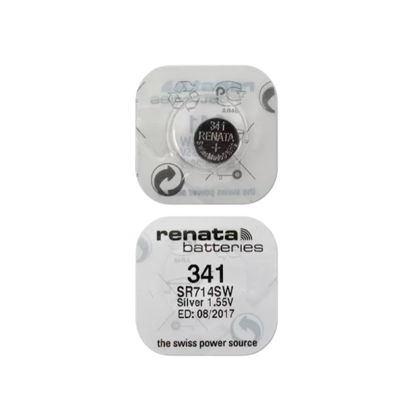 Батарейка Renata 341 (SR714SW) BL10 Silver Oxide 1.55V (10/100)