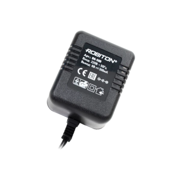 Блок питания ROBITON B6-500 5,5x2,5/12 (1/50/100)