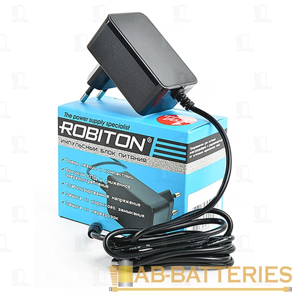 Блок питания ROBITON IR12-1500S 5,5x2,5/12 (1/100)