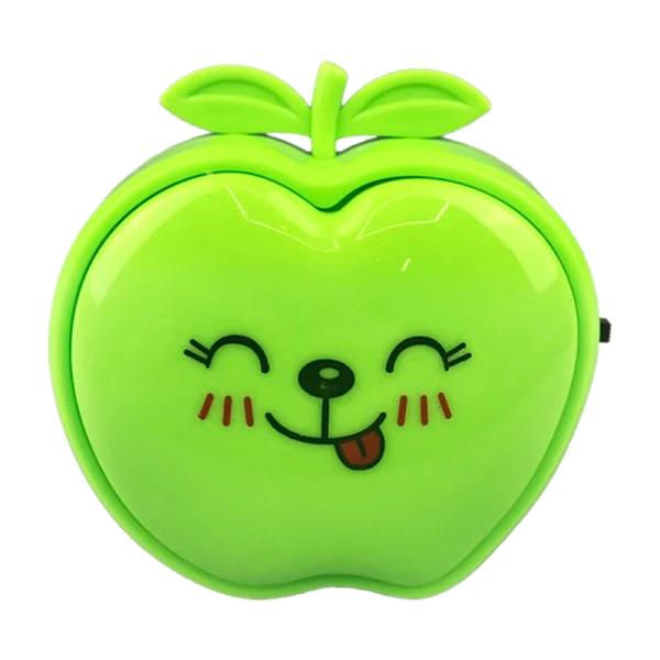 Ночник Camelion NL-232 "Яблоко" 220V в розетку зеленый (1/18/72)