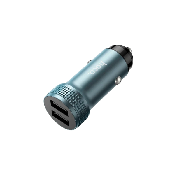 Автомобильное З/У HOCO Z49 2USB 2.4A серый (1/13/130)