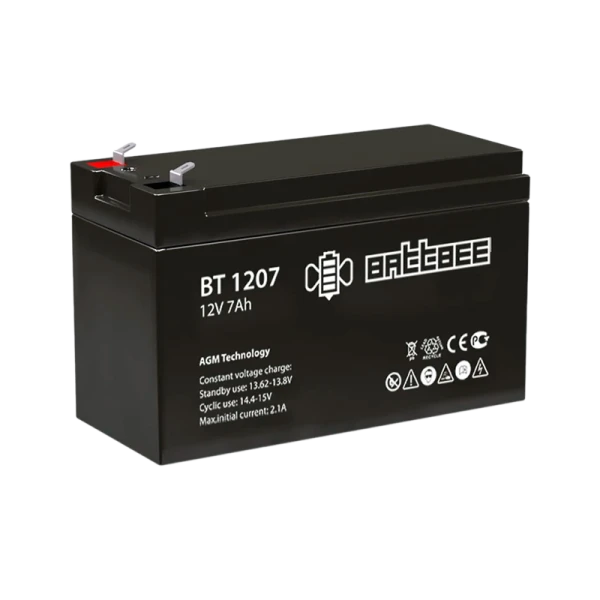 Аккумулятор свинцово-кислотный Battbee BT 1207 12V 7Ah