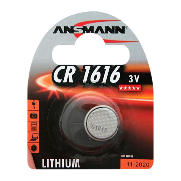 Батарейка ANSMANN&nbsp;&nbsp;CR1616&nbsp;&nbsp; BL1