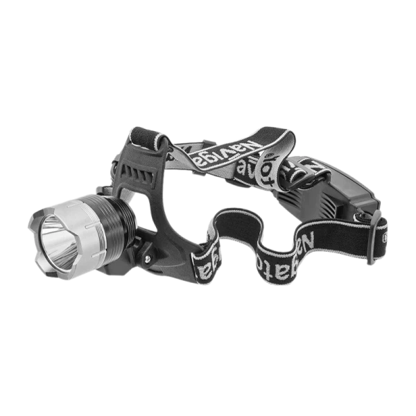 Фонарь налобный Navigator NPT-H08 5W 1LED от батареек 3 режима черный