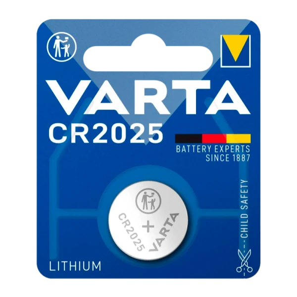 Батарейка Varta ELECTRONICS CR2025 BL1 Lithium 3V (6025) (1/10/100)