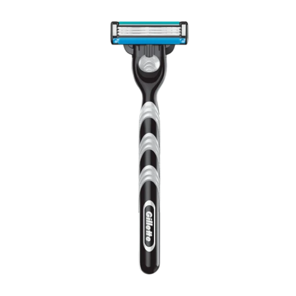 Бритва Gillette MACH3 3 лезвия 1 кассета пластиковая ручка ENG (1/6)