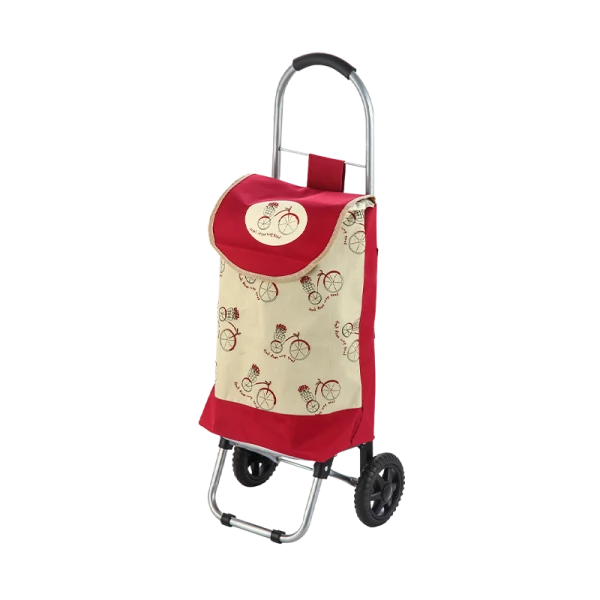 Тележка Рыжий кот "Прогулка" WR3031 20кг с сумкой (1/10)