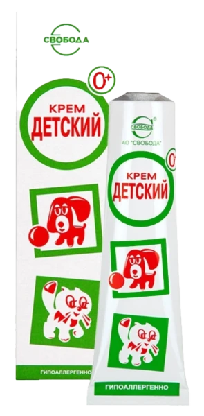 Крем Свобода Детский в тубе в футляре, 40г&nbsp;&nbsp;(1/5/30)