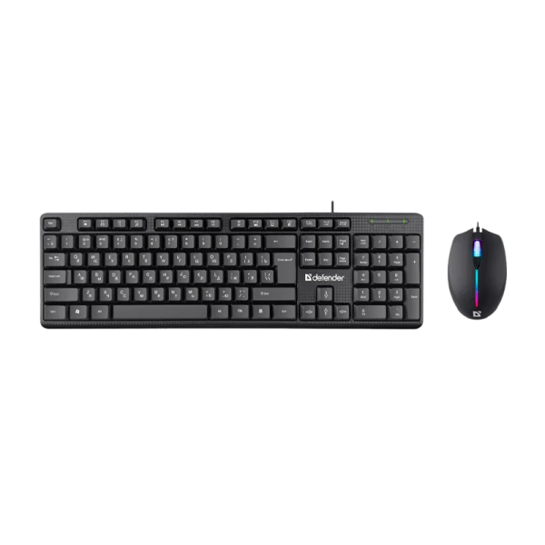 Набор клавиатура+мышь+коврик проводной Defender C-991 TRIUMPH (1/20)