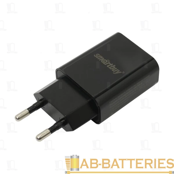 Сетевое З/У Smartbuy 2USB 3.0A черный (1/100)