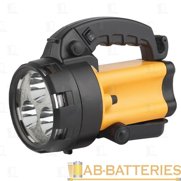 Фонарь туристический Nishica NS-8300DX от аккумулятора черный оранжевый