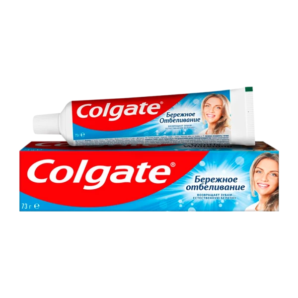 Зубная паста COLGATE Бережное Отбеливание 50мл (1/48)