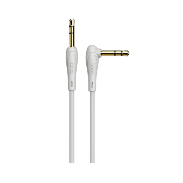 Кабель AUX HOCO UPA14 Jack 3.5mm (m)-Jack 3.5mm (m) 1.0м TPE серый (1/30/300)