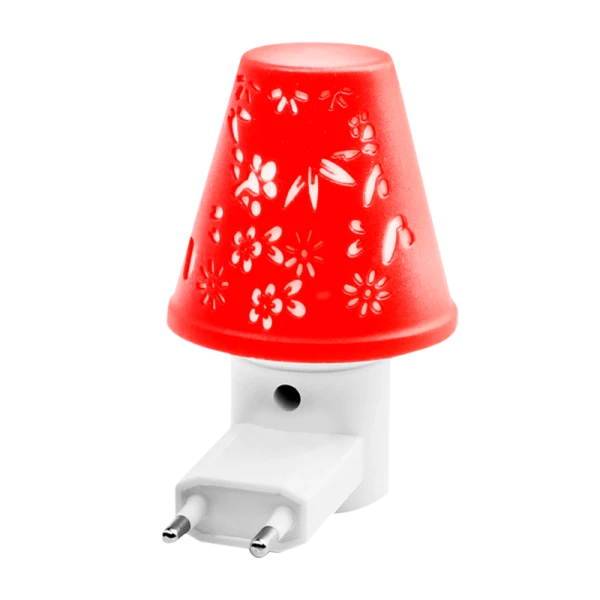 Ночник Camelion NL-193 "Светильник красный" 3LED 0.5W 220V в розетку (1/24/96)