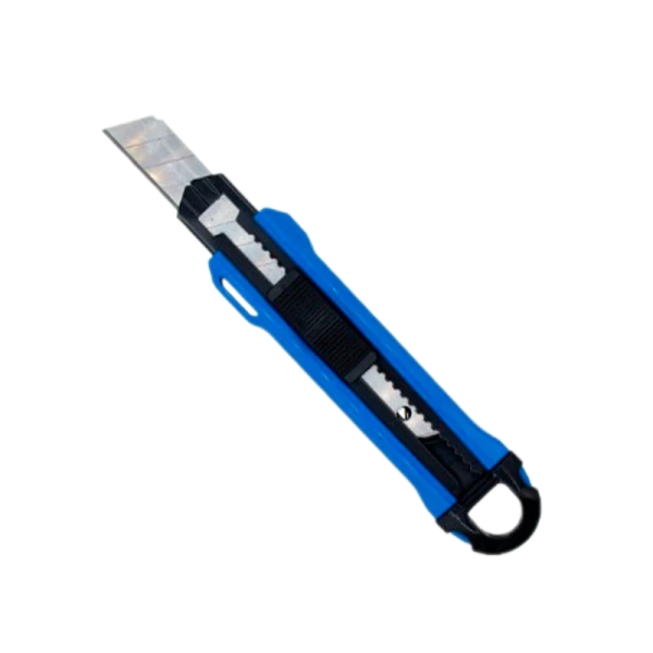 Нож канцелярский X-PERT 18 мм пластиковый корпус, 5 лезвий, СК-183 (1/144)