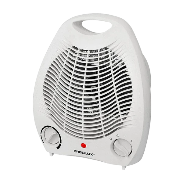 Тепловентилятор напольный Ergolux ELX-FH01-C01 35W от сети белый