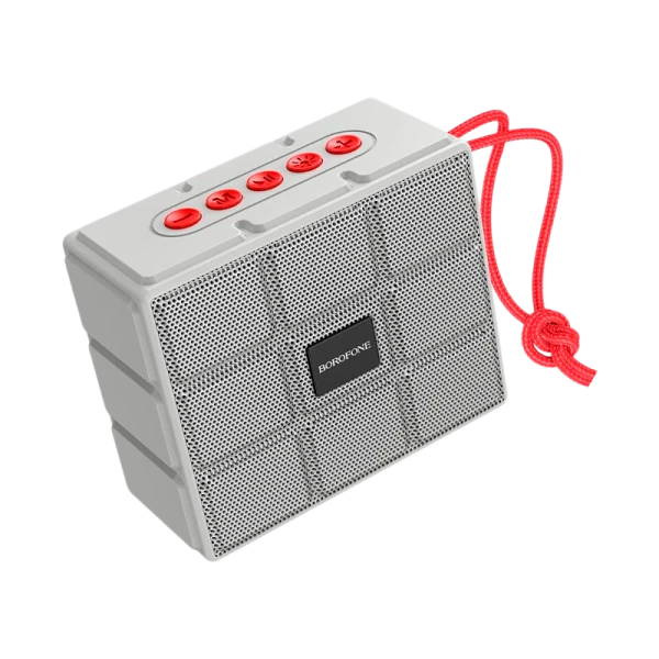 Портативная колонка Borofone BR16 bluetooth 5.1 microSD серый (1/80)