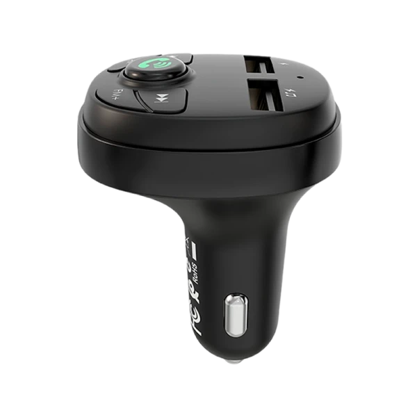 FM-трансмиттер Borofone BC26 2USB microSD bluetooth 4.2 черный (1/30/120)