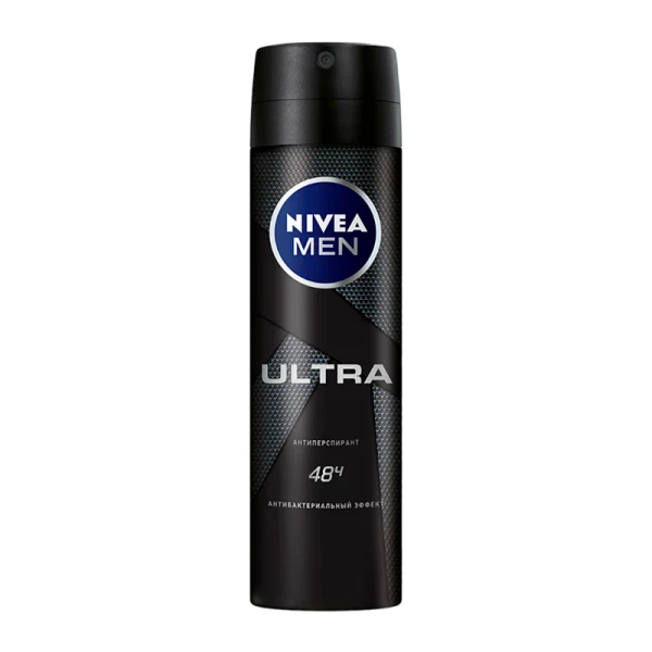 Дезодорант мужской Nivea Ultra (Deep) спрей 150мл (1/6)