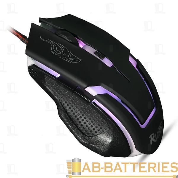 Мышь проводная Smartbuy 722G RUSH Walker игровая USB черный (1/40)
