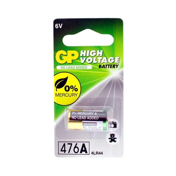 Батарейка GP 4LR44/476/28A BL1 Alkaline 6V (1/10/600)