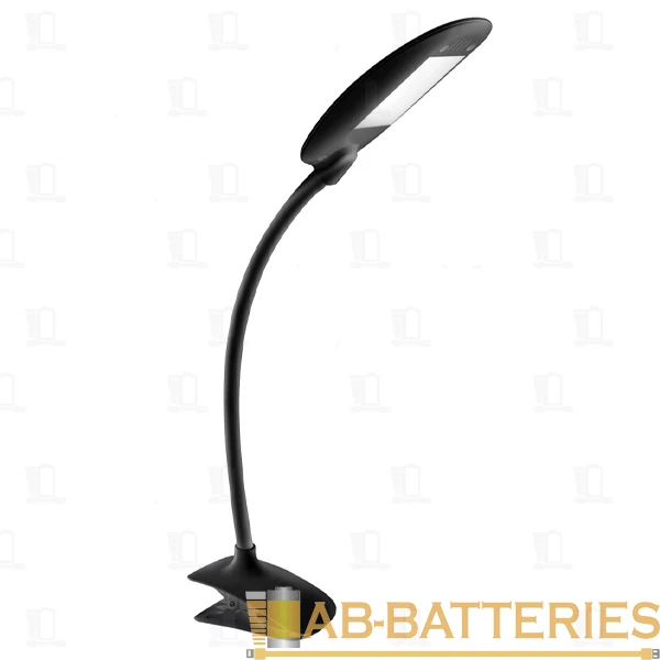 Светильник настольный Camelion KD-832 13W 230V IP20 прищепка сенс. черный (1/12)