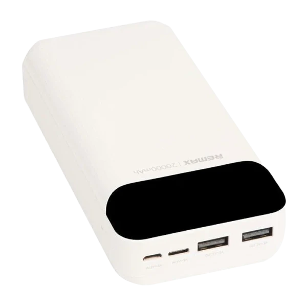 Внешний аккумулятор Remax RPP-102 20000mAh 2.0A 2USB/Type-C белый (1/26)