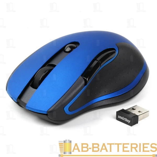 Мышь беспроводная Smartbuy 508AG классическая USB синий (1/60)