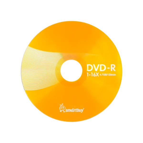 Диск DVD-R Smartbuy 4.7GB 16x cake box (50/250)