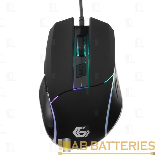 Мышь проводная Gembird MG-500 игровая USB черный (1/80)