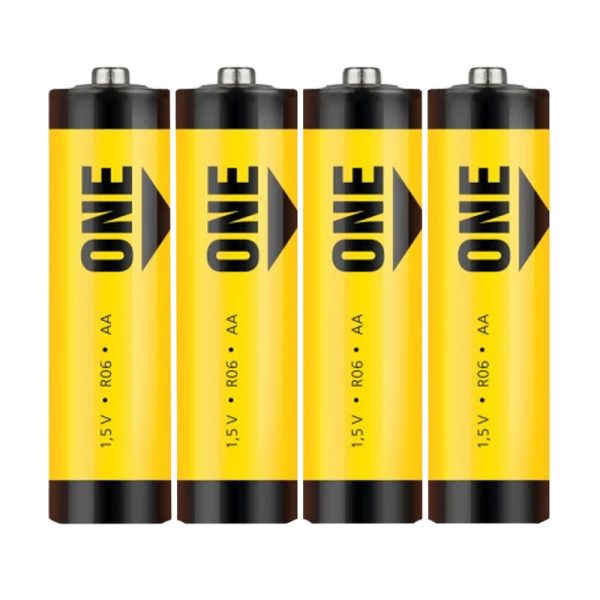Батарейка Smartbuy ONE ECO R6 AA Shrink 4 Heavy Duty 1.5V (4/60/600)