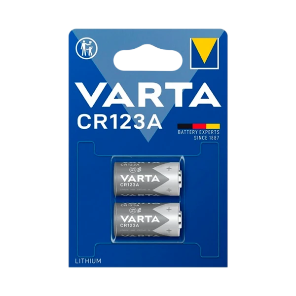Батарейка Varta Professional CR123A BL2 Lithium 3V (6205) (2/20/200)