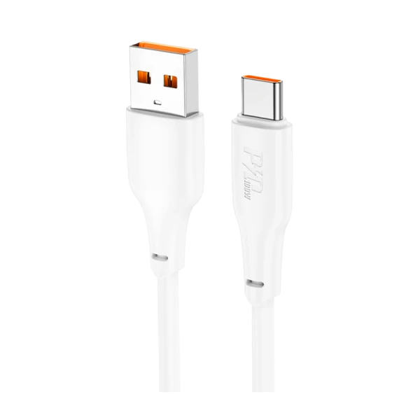 Кабель HOCO X93 USB (m)-Type-C (m) 1.0м 100W TPE белый (1/37/370)
