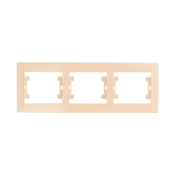 Рамка Makel Defne 3пост. кремовый 42010703 (1/20)