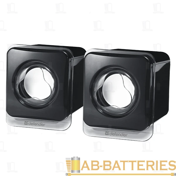 Колонки 2.0 Defender SPK-35 5W USB черный (1/50)