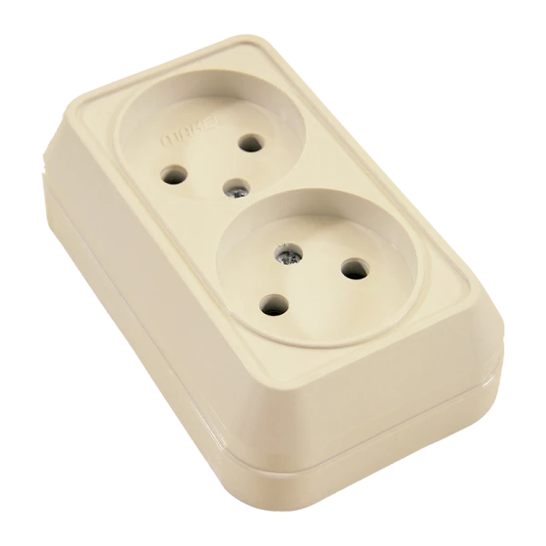 Выключатель Makel Defne 1-клав.10A пластик с подсветкой белый 42001025 (1/12)