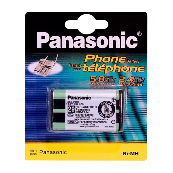 Аккумулятор для радиотелефонов Panasonic 2XAAA BL1 NI-MH 500mAh (1/6)