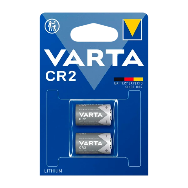 Батарейка Varta ELECTRONICS CR2 BL2 Lithium 3V (6206) (2/20/200)