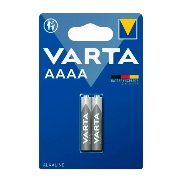 Батарейка Varta AAAA/25A/LR61/LR8D425 BL2 Alkaline 1.5V (04061) (2/20/100)