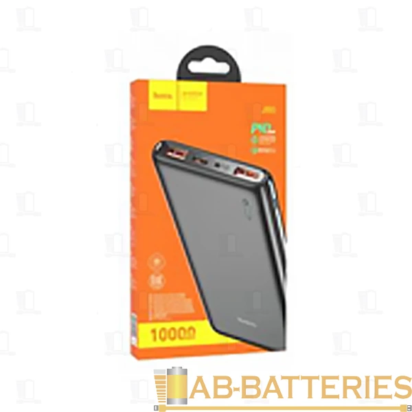 Внешний аккумулятор HOCO J80 10000mAh 3.0A 20W 2USB/Type-C черный (1/33)