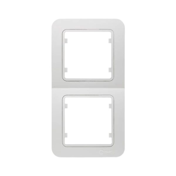 Рамка Makel Lillium 2пост. вертикальная 71032 (1/25)