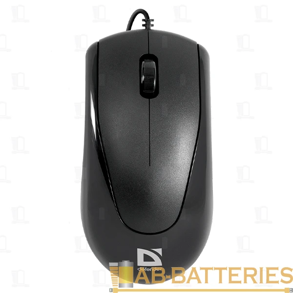 Мышь проводная Defender MB-150 Optimum классическая PS/2 черный (1/50)