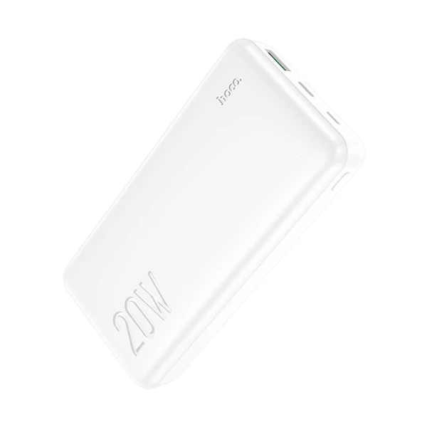 Внешний аккумулятор HOCO J87A 20000mAh 3.0A 20W 2USB/Type-C PD3.0 белый (1/36)