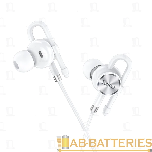 Наушники внутриканальные HOCO M84 с микр. белый (1/16/160)